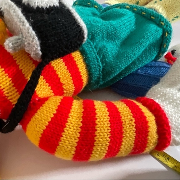 Jean Greenhowe Clown Dolls Knit Stuffed Plush Handmade Large Godfrey Alf - Picture 14 of 14